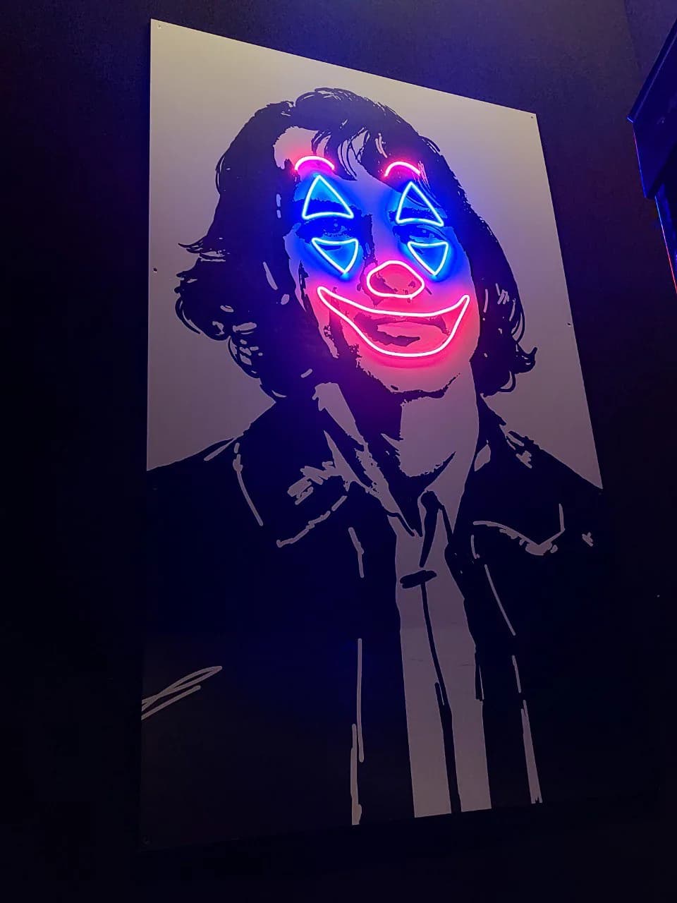 Other venues — a sign