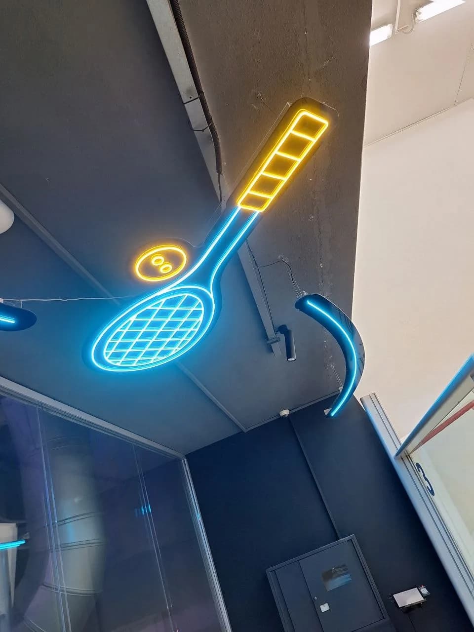 A TheFace sign for Fitness centres
