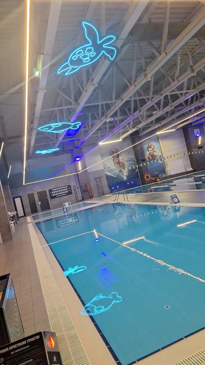 Fitness centres — a sign