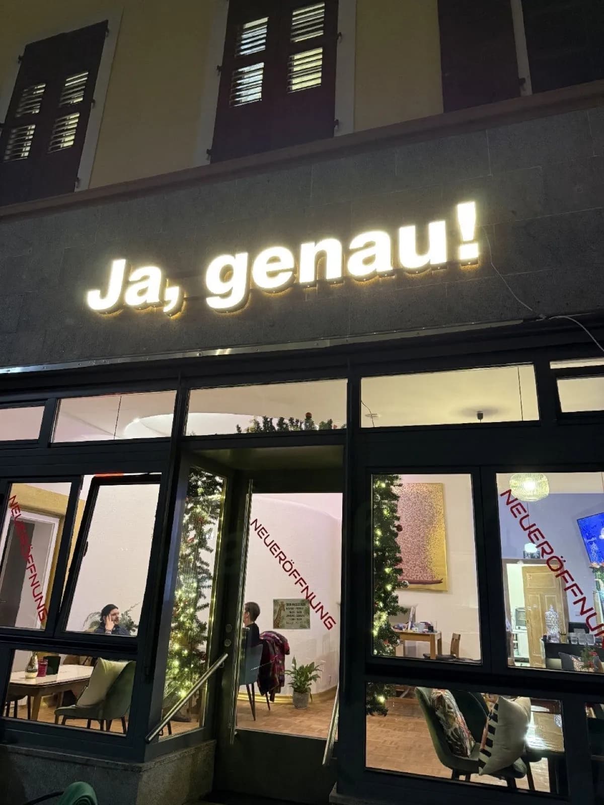 A TheFace sign for Coffee shops