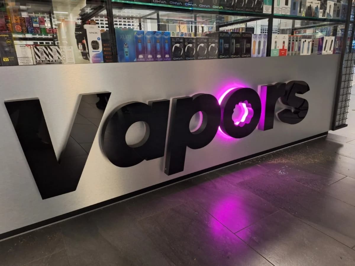 Shops & retail — a sign
